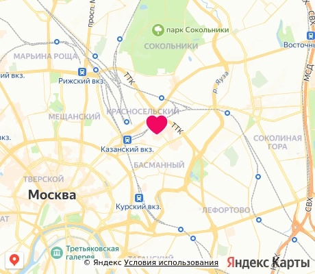 На карте