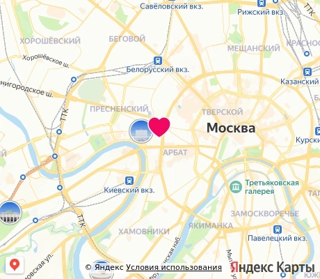 На карте