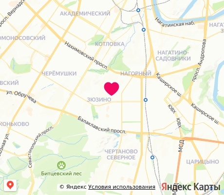 На карте