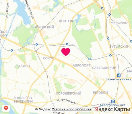 На карте