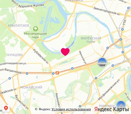 На карте
