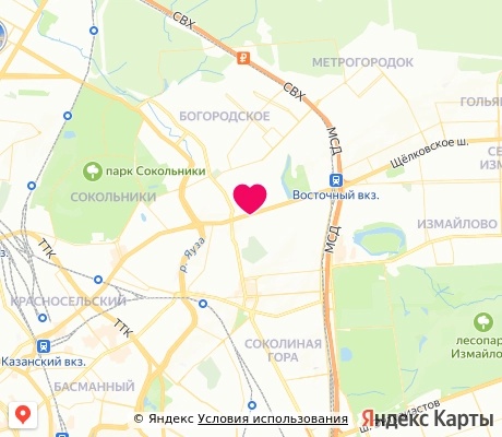 На карте