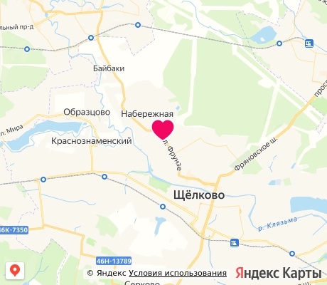 На карте