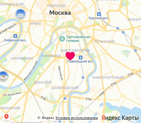 На карте