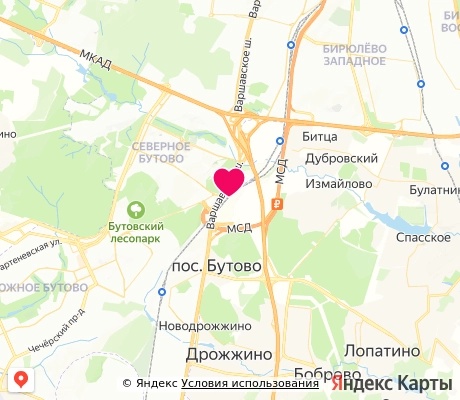 На карте