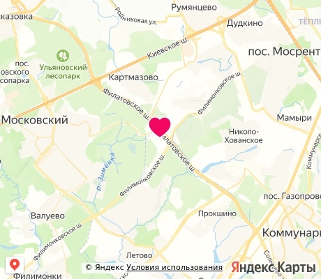 На карте