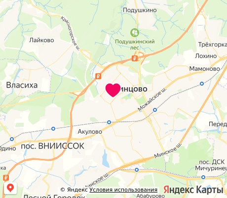 На карте