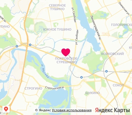 На карте