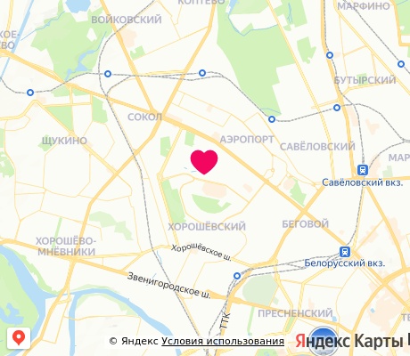 На карте