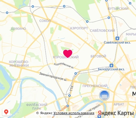 На карте