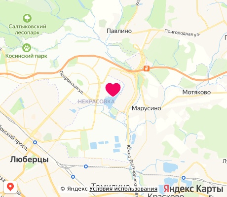 На карте