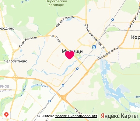 На карте
