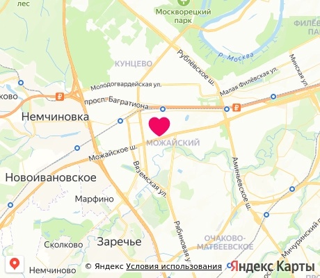 На карте