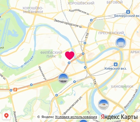 На карте