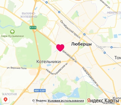На карте