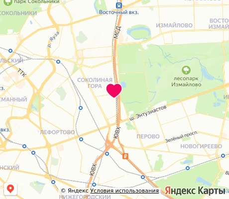 На карте
