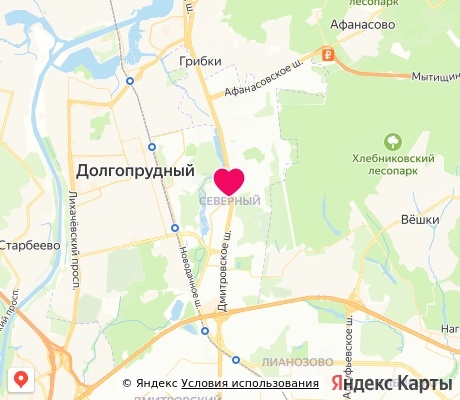 На карте