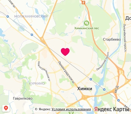 На карте