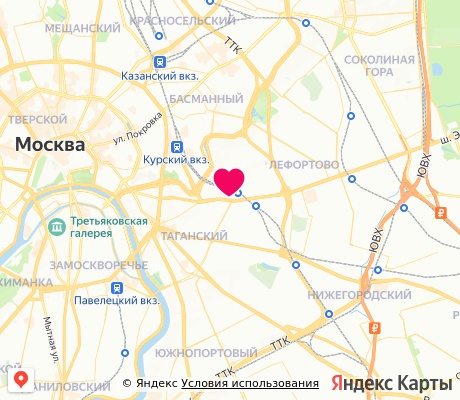 На карте