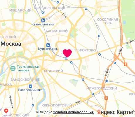 На карте