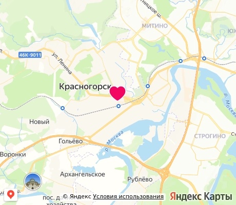 На карте