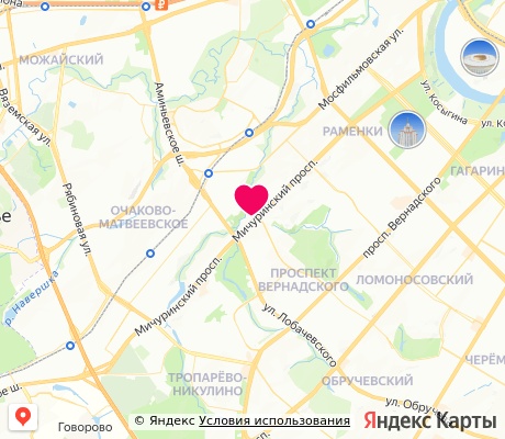 На карте