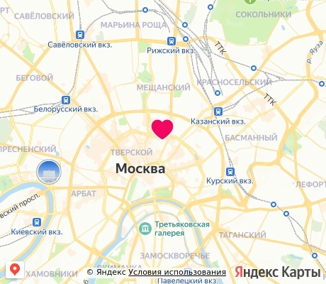 На карте