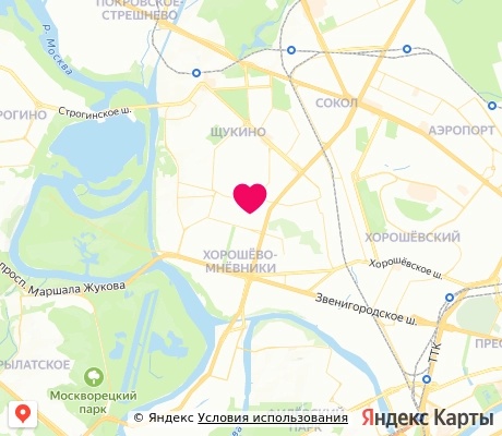 На карте