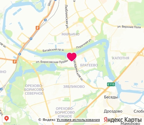 На карте
