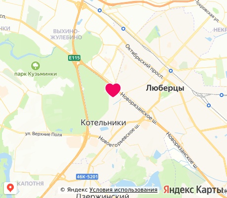 На карте