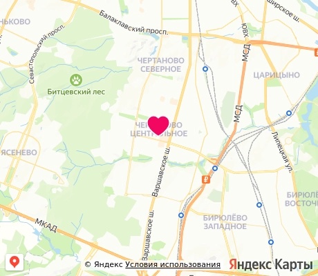 На карте
