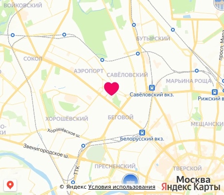 На карте