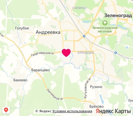 На карте