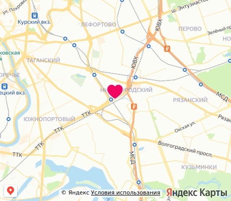 На карте