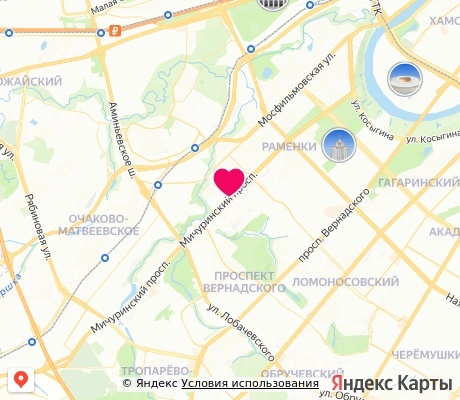 На карте