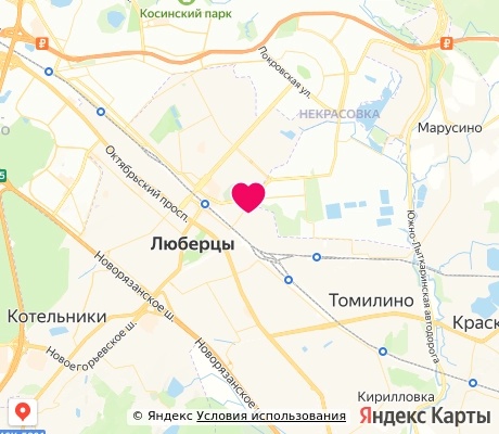 На карте