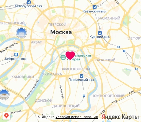 На карте