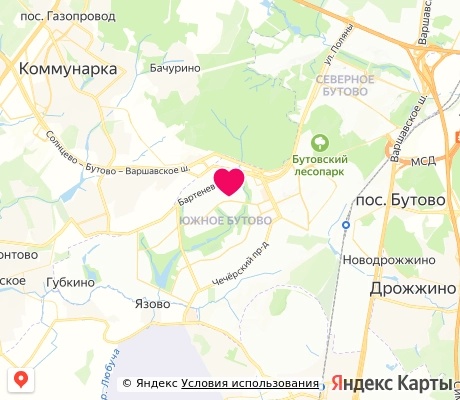 На карте