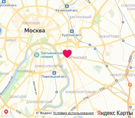 На карте