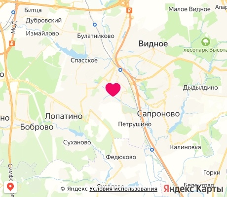 На карте
