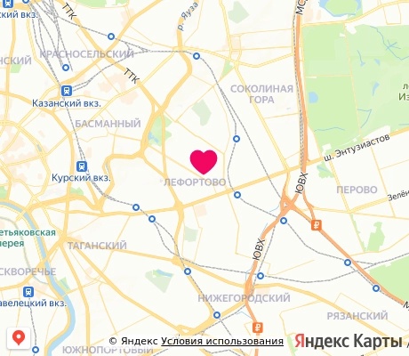 На карте