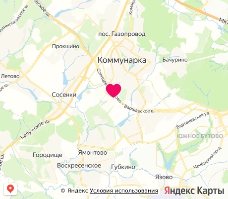 На карте