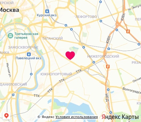 На карте
