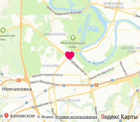 На карте