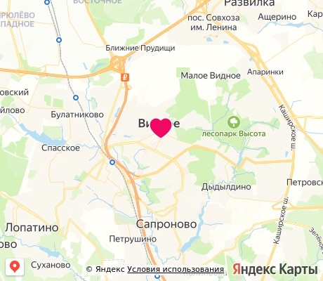 На карте