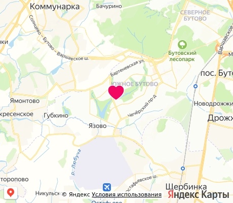 На карте