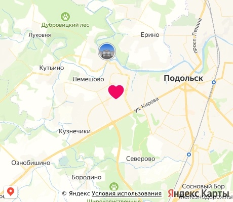 На карте