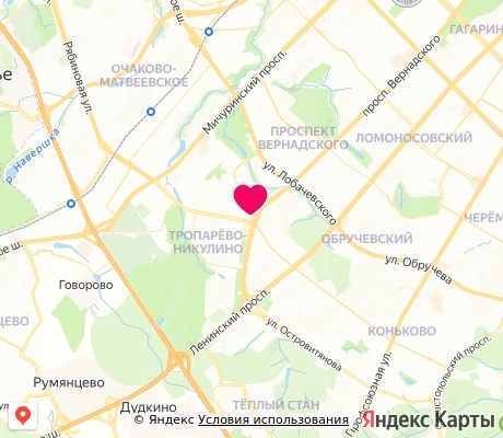 На карте