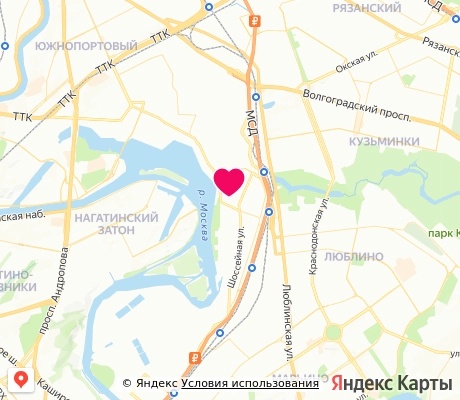 На карте