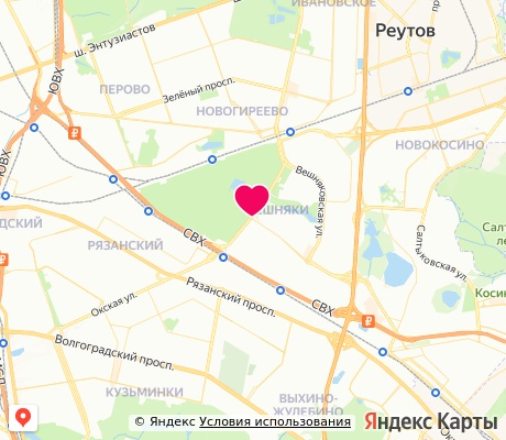 На карте